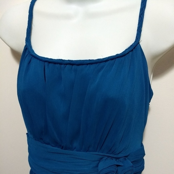 Blue Romy strappy cocktail dress - Picture 2 of 7